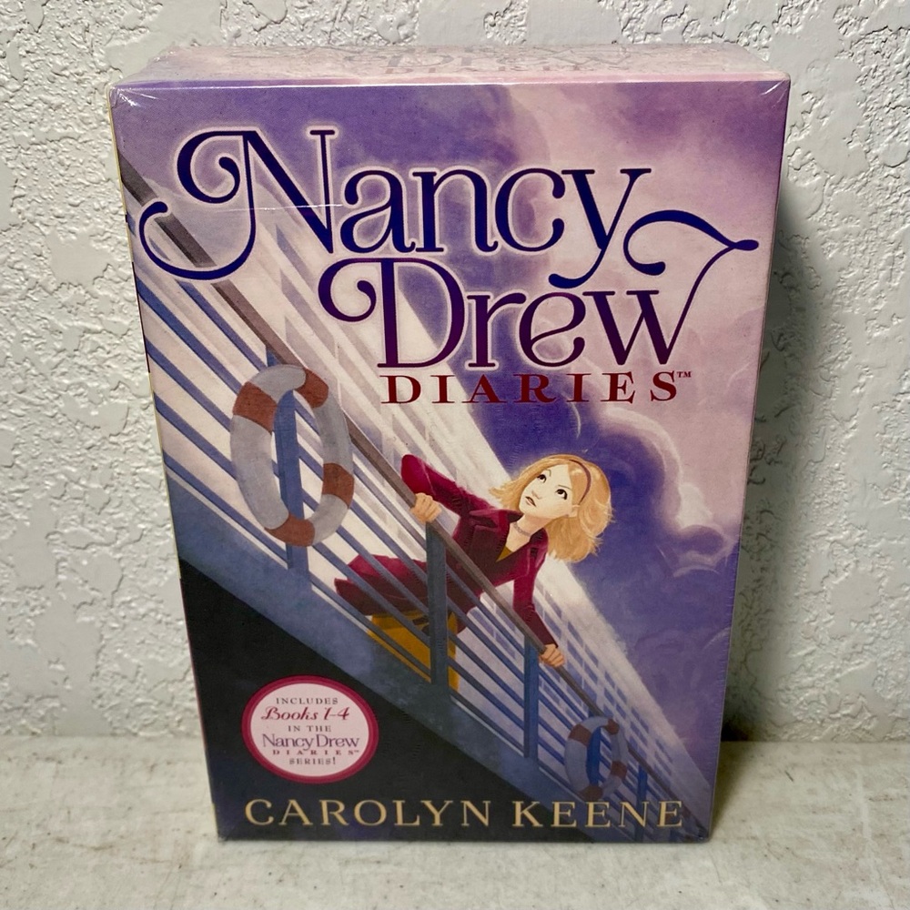 Nancy Drew Diaries Boxed Set - Volumes 1 to 4 - by Carolyn Keene - NEW & SEALED
